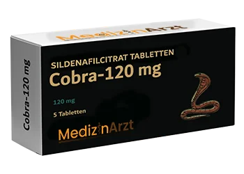 Cobra 120mg Sildenafilcitrat 5 Tabletten Medizinarzt.com