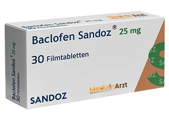 Baclofen Sandoz 25mg 30 tabletten Medizinarzt.com