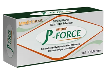 Super P-Force 160mg 4 Tabletten Medizinarzt.com
