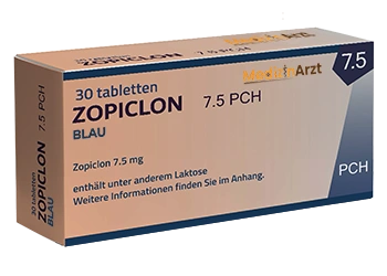 Zopiclon kaufen 7.5 mg BLAU Tabletten Medizinarzt.com